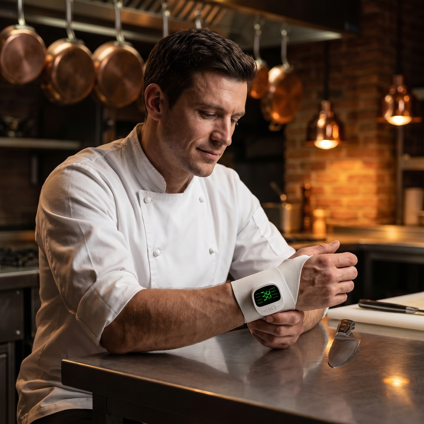 PulseRelief Pro — EMS Wrist Massager for Pain Relief and Recovery